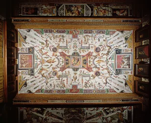 Soffitto del Corridoio Vasariano, 1560-80